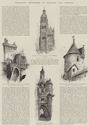 Touraine, Described in English and French